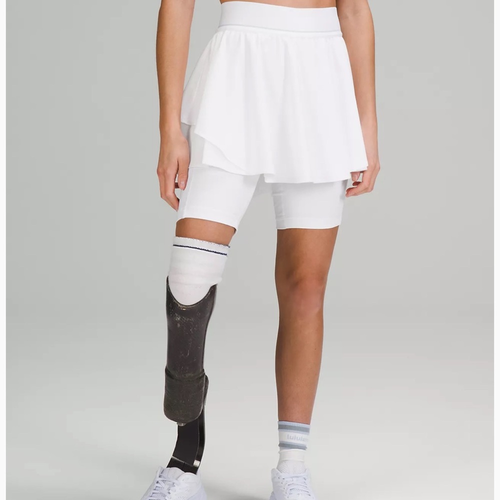 NWT lululemon High Rise Court Rival Skirt (Skort) Size 12